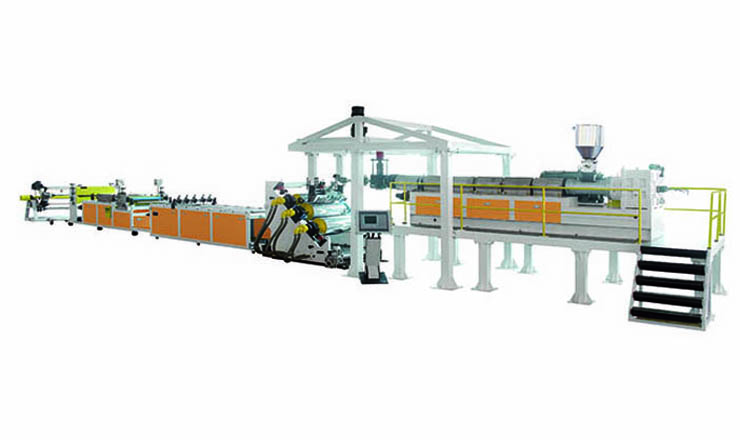 pp sheet extrusion line 1