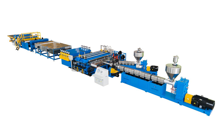 pp hollow sheet extrusion line 3