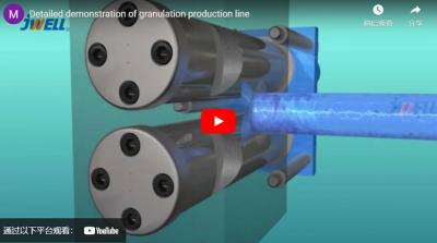 Szczegółowa demonstracja linii produkcyjnej granulacji